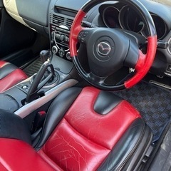 マツダ　RX8 6MT レッド　レザーの画像