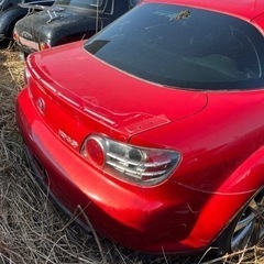 マツダ　RX8 6MT レッド　レザーの画像