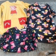 ペッパピッグ  タオル Tシャツワンピの画像