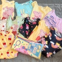ペッパピッグ  タオル Tシャツワンピ
