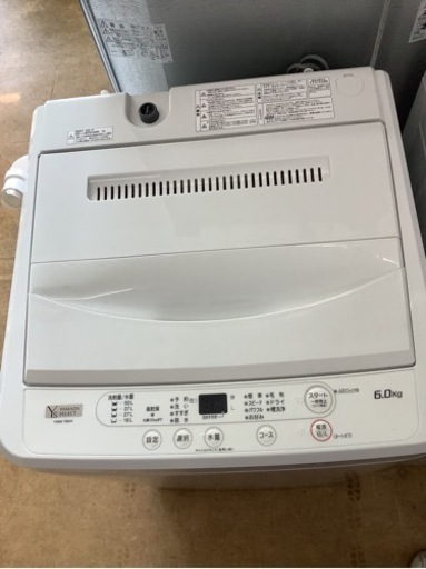 【21年製】YAMADA SELECT(ヤマダセレクト) YWMT60H1 洗濯機 ヤマダオリジナル 6.0kg ホワイト  リサイクルショップ宮崎屋　佐土原店　24.3.31F