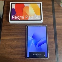 redmi pad SE カバー付き