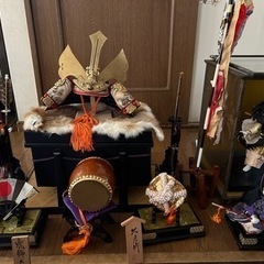 5月人形　五月人形　兜　久月　金太郎付き　　