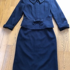 セレモニースーツ　11号　紺色　ラメ