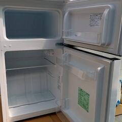 【お譲り先決定】2ドア冷蔵庫　冷蔵庫の画像