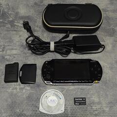 【値下げしました】PSP 1000+FF7クライシスコアおまけ 