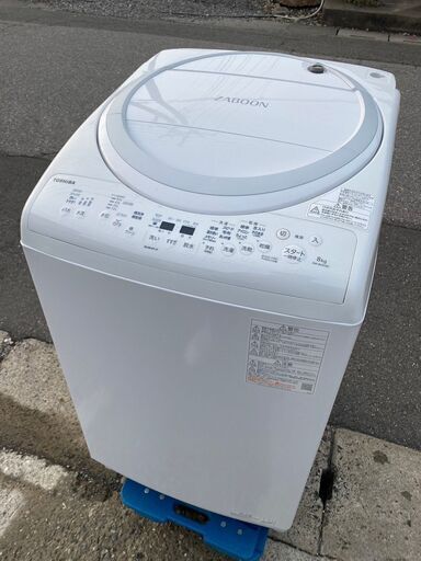 ⭐︎o64　【美品】2021年製　東芝　8㎏洗濯機