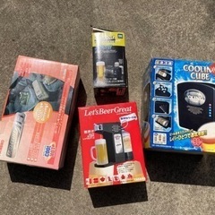 受け渡し人決定　ビールサーバー　冷やす　色々　　　　