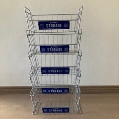 【お譲り先が決まりました】家具 収納家具 スチールラックの画像