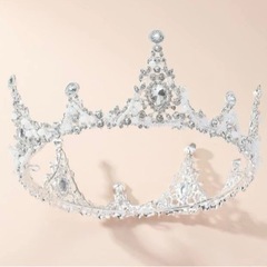 結婚式　ブライダル　二次会　ティアラ　クラウン　ヘアアクセ　アクセサリー の画像