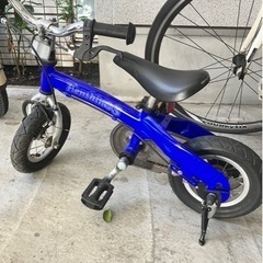 へんしんバイク　10インチ（青）　ペダルモード