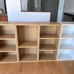 家具 収納家具 カラーボックスの画像