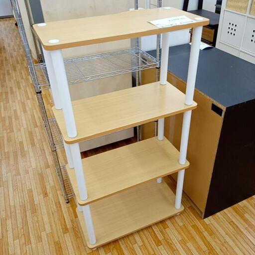 ★ジモティ割あり★ シェルフ 棚　ナチュラル　クリーニング済　YJ2117