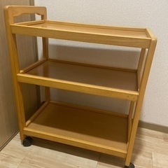 【値下げ】ニトリ　キッチンワゴン　キッチン収納　キャスター付きの画像