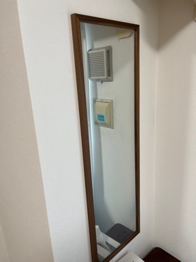 【取りに来れる方】無印良品 壁に付けられる家具 ミラー