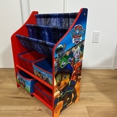 パウパトロール　本棚　収納の画像