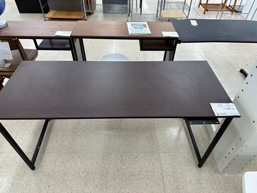 ★ジモティ割あり★ サンワサプライズ㈱ デスク 茶 H70×D60×W150 クリーニング済み TJ5076
