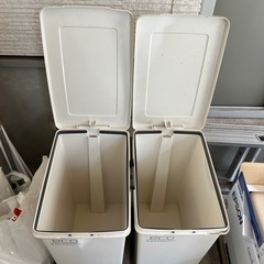 45Lゴミ箱二つの画像