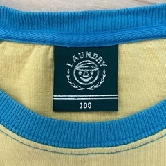 100 laundry ランドリー メガネイヌ 長袖の画像