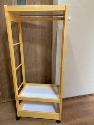 決まりました⭐︎美品　キッズハンガーシェルフ　ラック