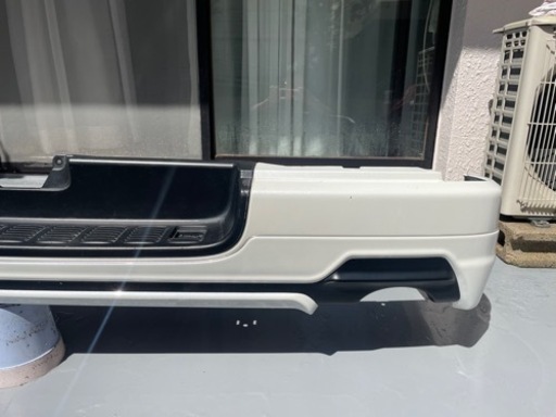 ハイエース　TRDリアスポイラー　バンパー付き
