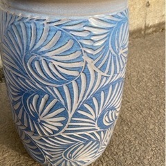 陶器 傘立て 花瓶 焼物　アンティーク  の画像