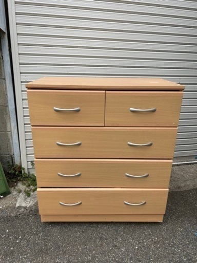 【成約済み】家具 収納家具 軽量タンス、衣類収納