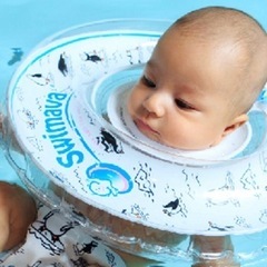 赤ちゃんの首につける浮き輪  Swimava 首リングの画像