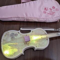 ディズニー　ライト＆オーケストラバイオリン　おもちゃ　楽器の画像