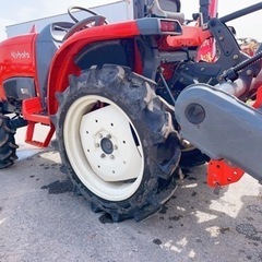鹿屋市★クボタ　FT21 4WD 486時間　ディーゼル パワステ　逆転PTO トラクター 自動水平 の画像