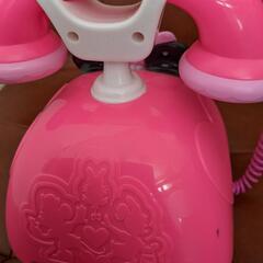 ミニーちゃん　電話　ハッピーヘルパー　おもちゃの画像