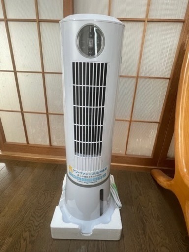 タワー型　スリム冷風扇