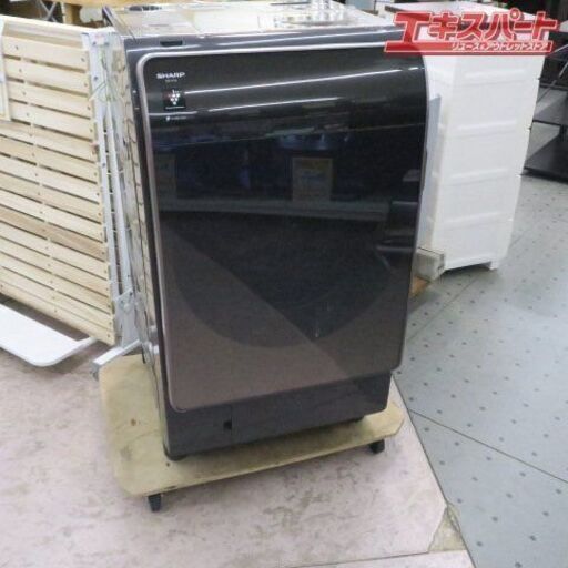 SHARP プラズマクラスター ドラム式洗濯乾燥機 ES-X11A-TL リッチブラウン 左開き 2023年製 シャープ 富岡店