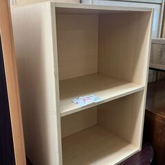 リサイクルショップどりーむ天保山店　No12494　カラーボックス　2段収納　状態良好　激安大特価　早い者勝ちの画像