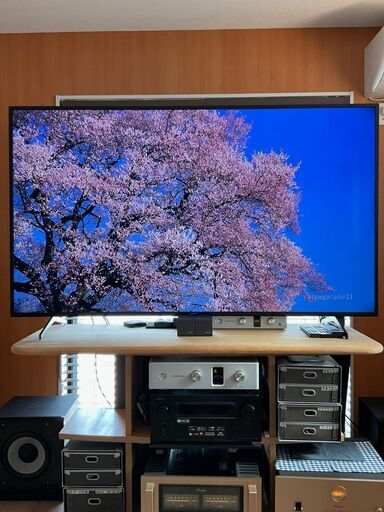 SONY 75インチ4KネットTV 2年以上 保証付き！！ KJ75X-8000H　TV台延長カウンタートップサービス！