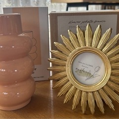 新品未使用！ スリーコインズ　
インテリア雑貨２点セット