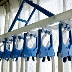 【お取引き中です】★ ニトリ ７連 ハンガー の画像