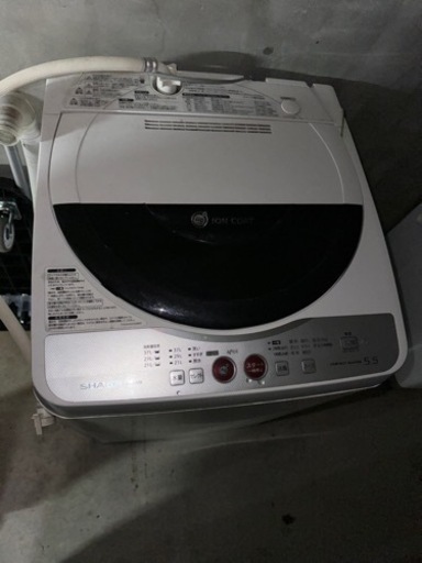 SHARP ES-CE55K 2011年　洗濯機