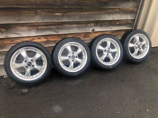 165/55R15　スタッドレス　アルミホイール付　軽自動車インチアップ！