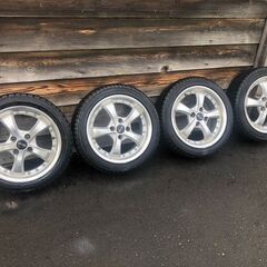 165/55R15　スタッドレス　アルミホイール付　軽自動車インチアップ！の画像