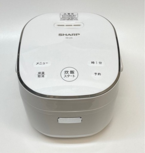 SHARP 3合炊飯器　KS-LC5-W