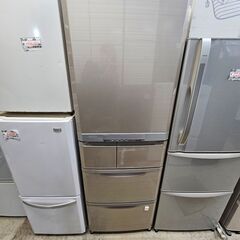 リサイクルショップどりーむ荒田店 No10916　三菱　　売り切り大特価！　５ドア冷蔵庫　2015年製　容量420L　※自動製氷NG(´;ω;｀)