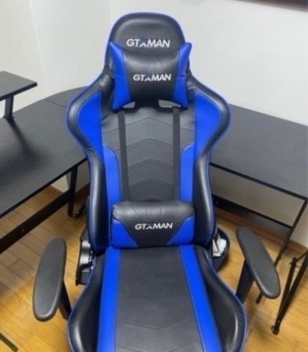 ゲーミングチェアー、L型パソコンデスク