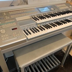 エレクトーン ヤマハ ステージア ELS-01 補助ペダル PK-2 セットの画像