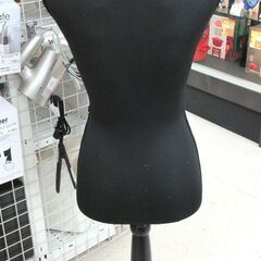 トルソー 半身 女性 マネキン ブラック【ユーズドユーズ名古屋天白店】JO0162の画像