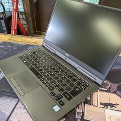 【薄型美品！360度回転PC】NEC Lavie i5/8GB/SSD256GB