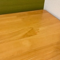 【4/8迄】木製ダイニングテーブル オフィス 勉強 デスクの画像