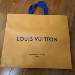 ルイ・ヴィトン LOUIS VUITTON ショップ袋 ＆専用箱　 手持ちつきショップ袋の画像