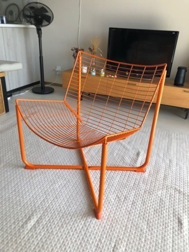 IKEA　SKÅLBODA スコールボダ パーソナルチェア　オレンジ　イケア