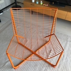 IKEA SKÅLBODA スコールボダ パーソナルチェア オレンジ イケア